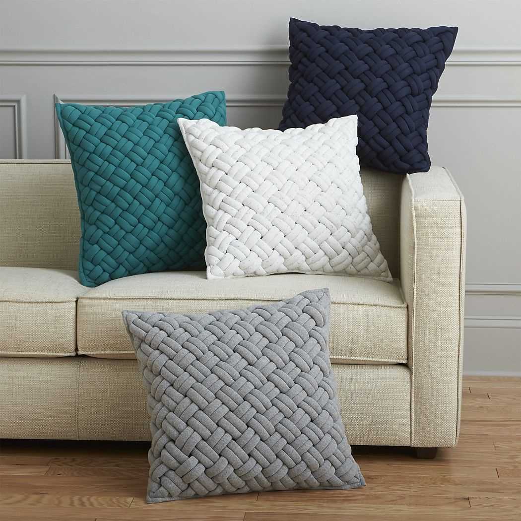 Knitted cushion covers free patterns