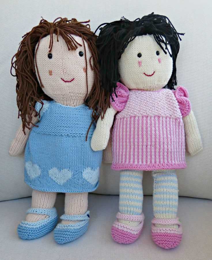 Knitted doll sweater pattern free