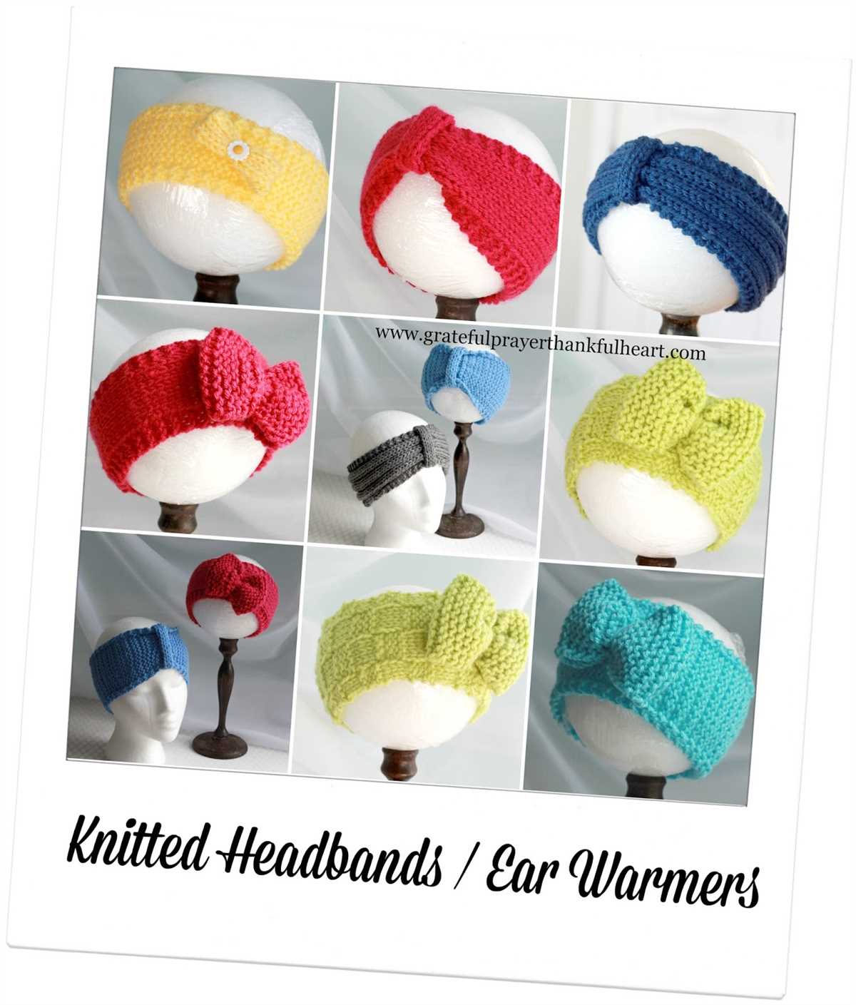 Knitted ear warmer pattern free
