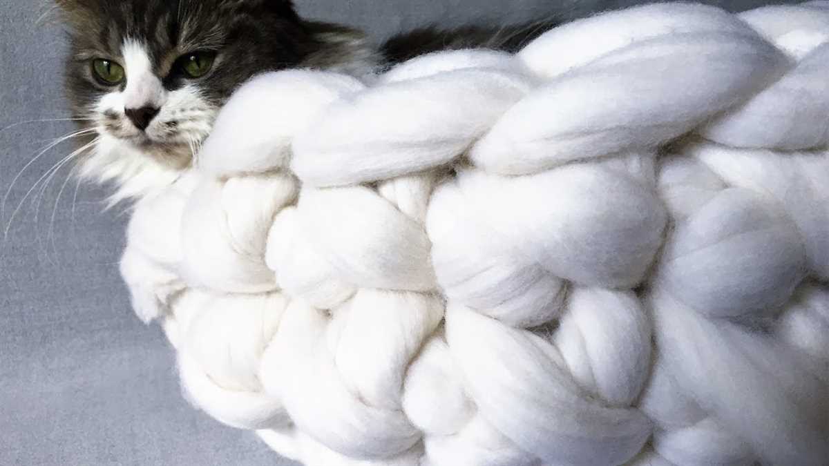 Knitted felted cat cave pattern