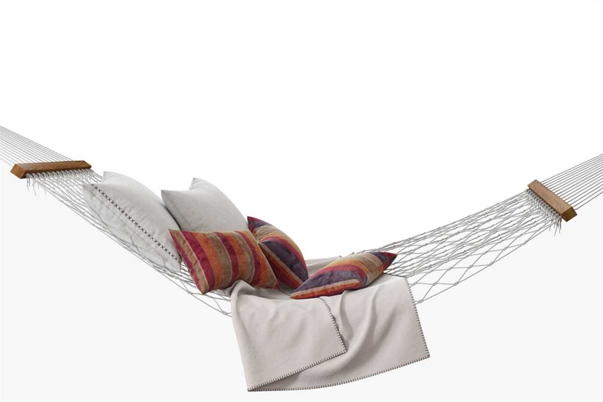 Knitted hammock pattern
