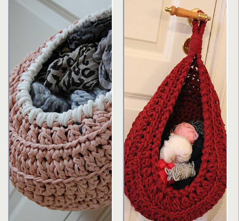 Knitted hammock pattern