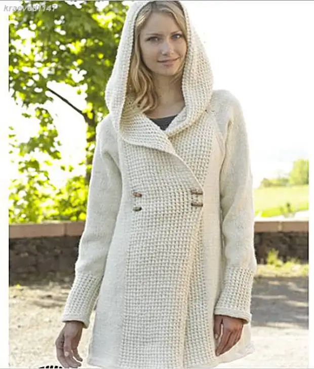 Create Your Own Stylish and Warm Knitted Long Coat with This Easy Pattern Knitted long coat pattern