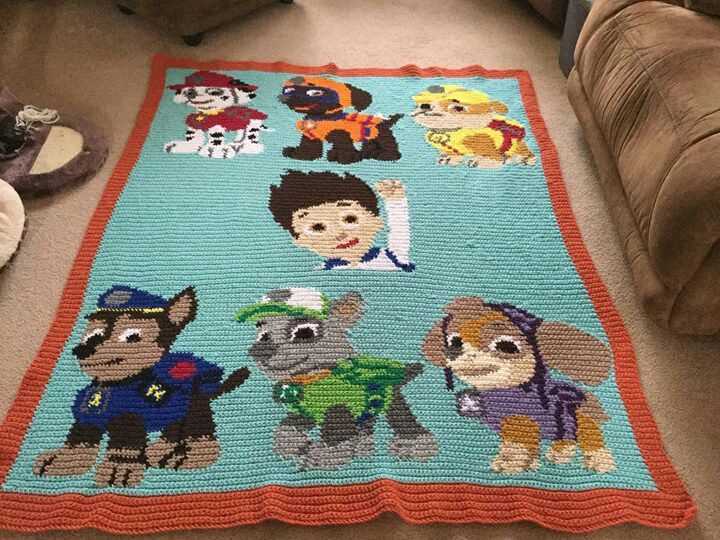 Knitted paw patrol patterns