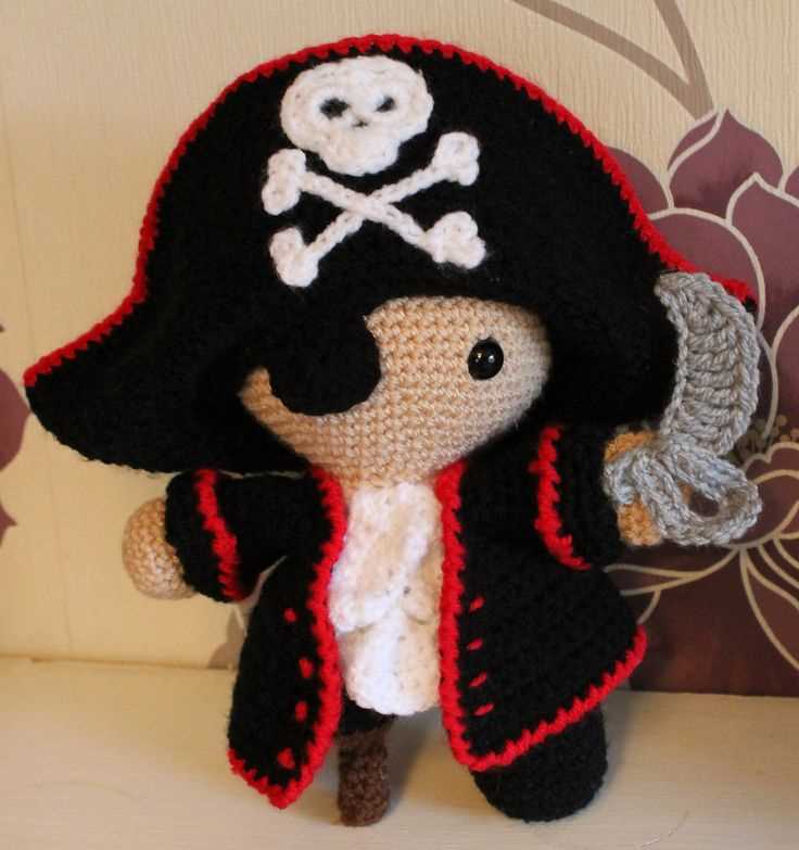 Knitted pirate hat pattern