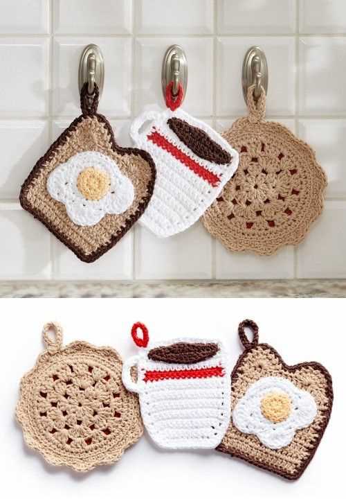 Knitted pot holder patterns free