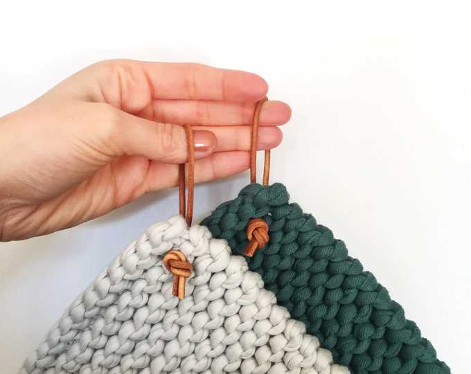 Knitted pot holder patterns free