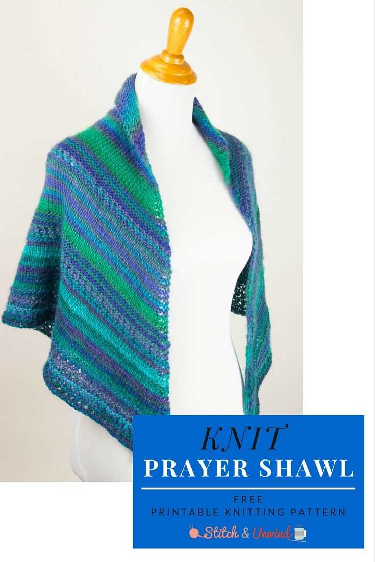 Knitted prayer shawl patterns free