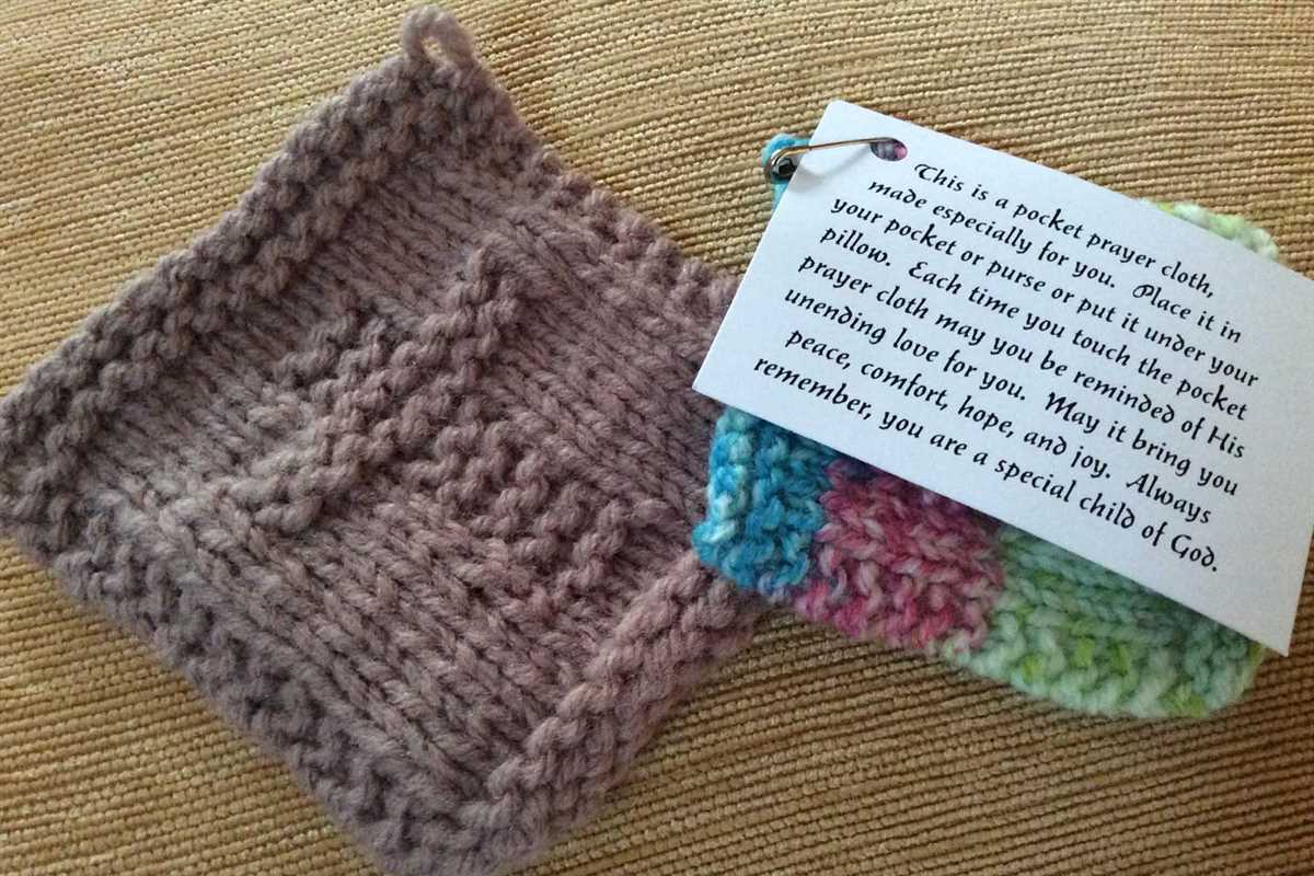 Knitted prayer shawl patterns free