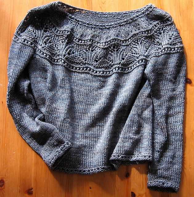 Knitted pullover sweater patterns free