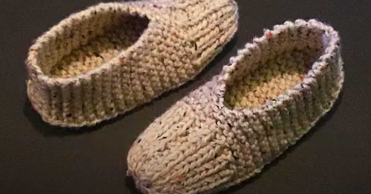 Knitted slipper patterns for beginners