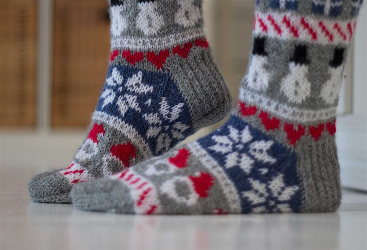 Knitted socks patterns