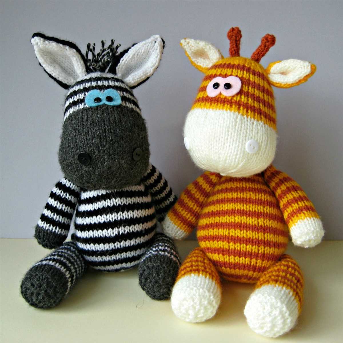 Knitted toys free patterns