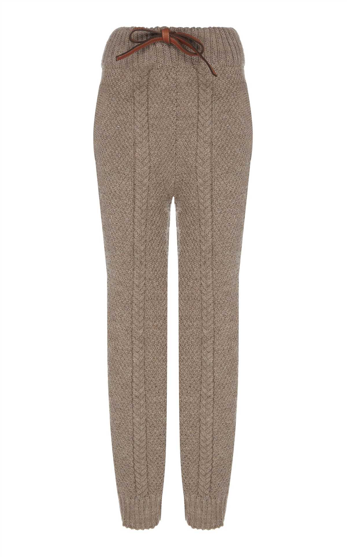 Knitted trousers pattern
