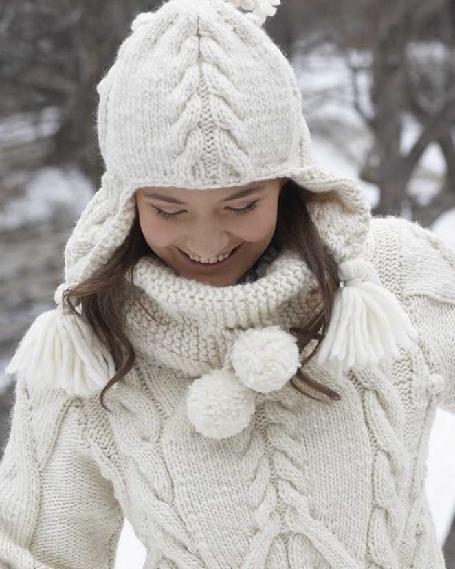 Knitted winter hat patterns