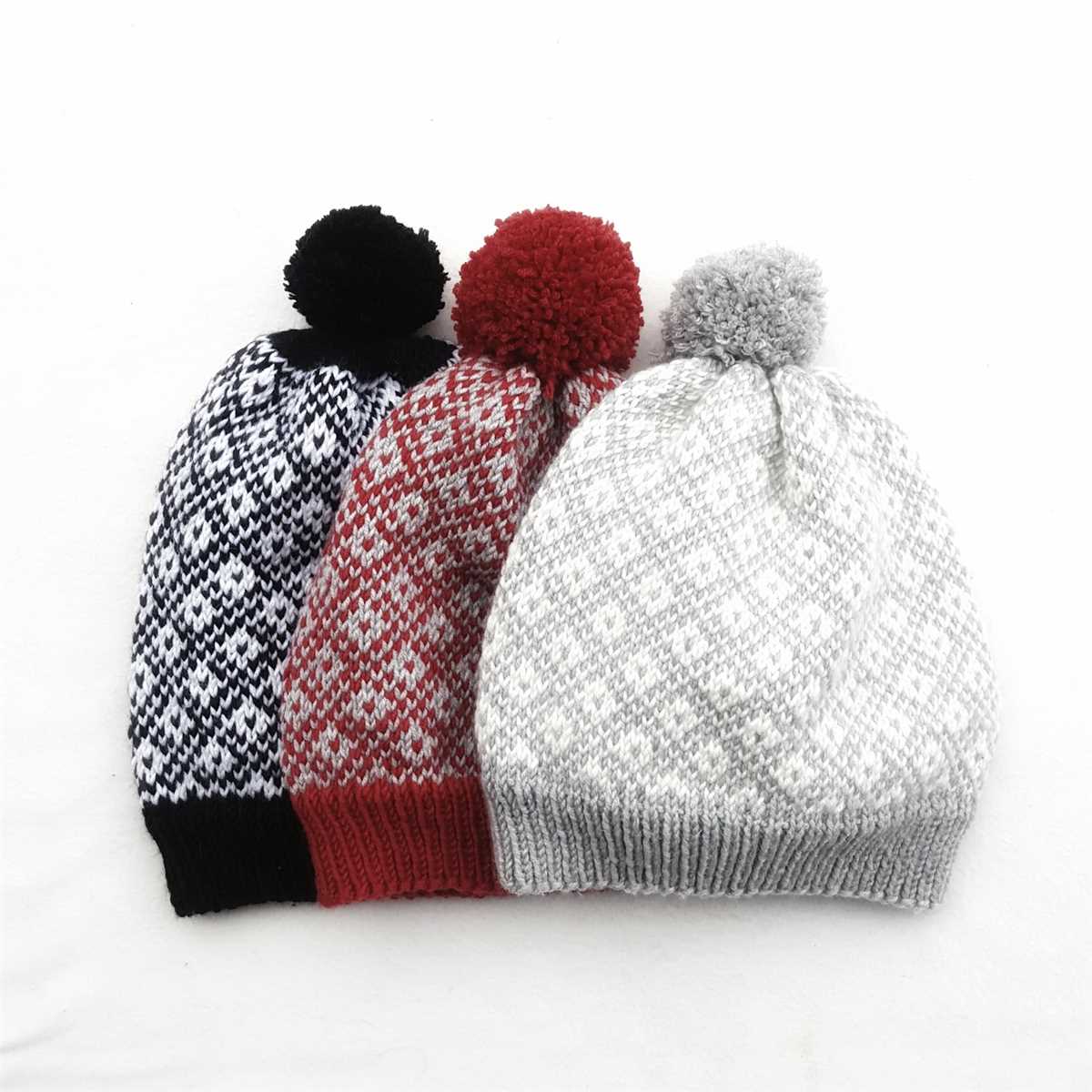 Knitted winter hat patterns