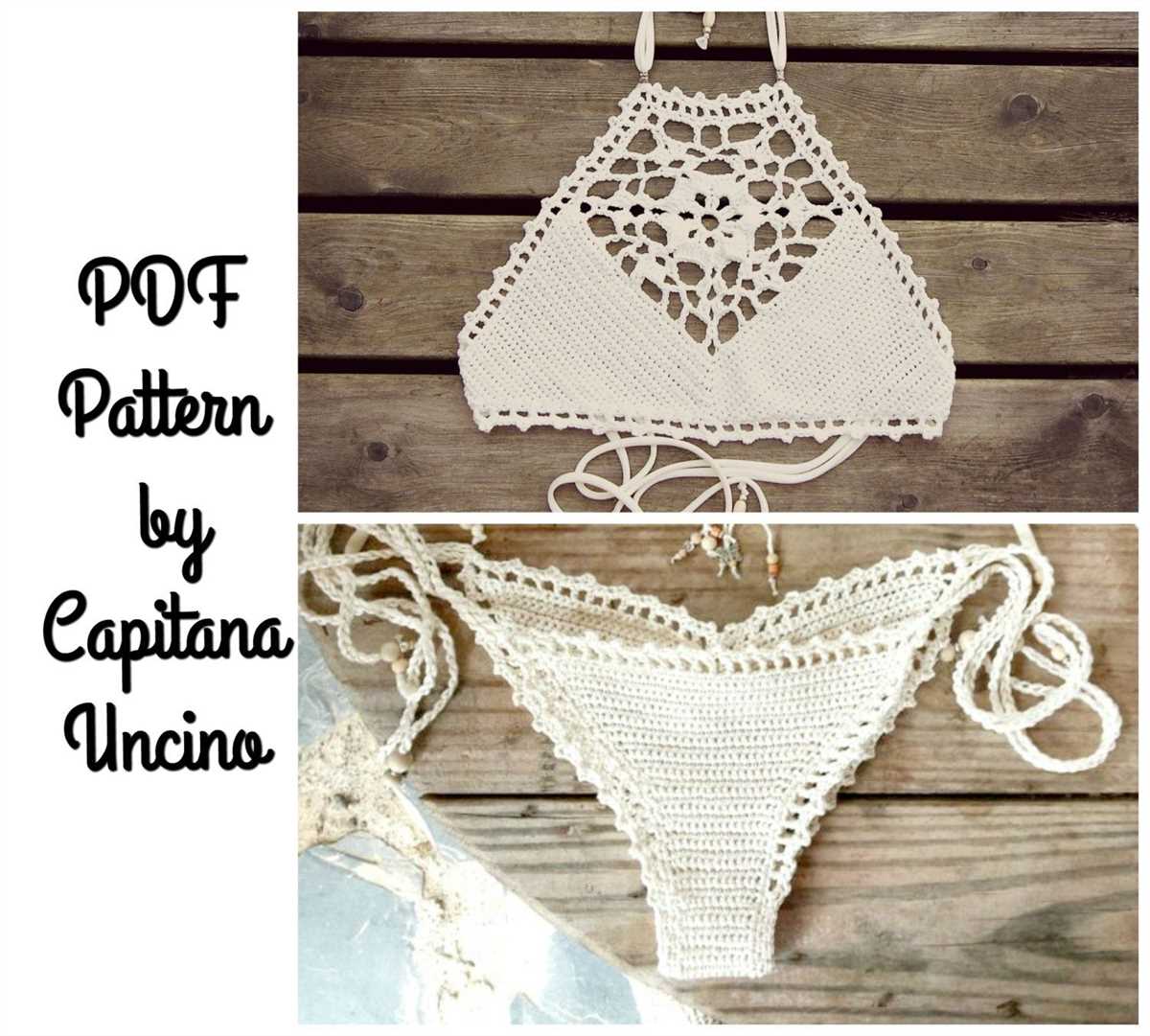 Knitting bikini pattern