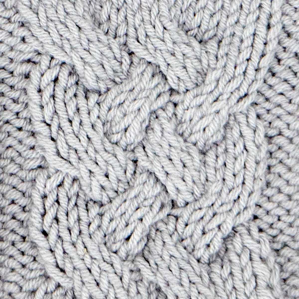 Knitting braid pattern