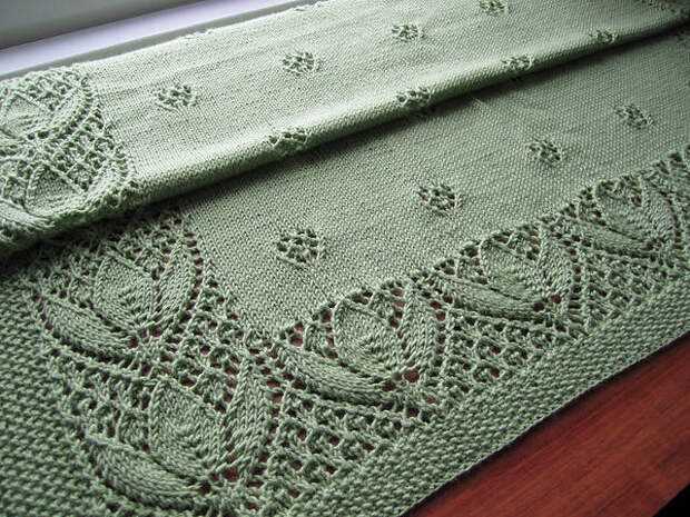 Knitting machine blanket patterns