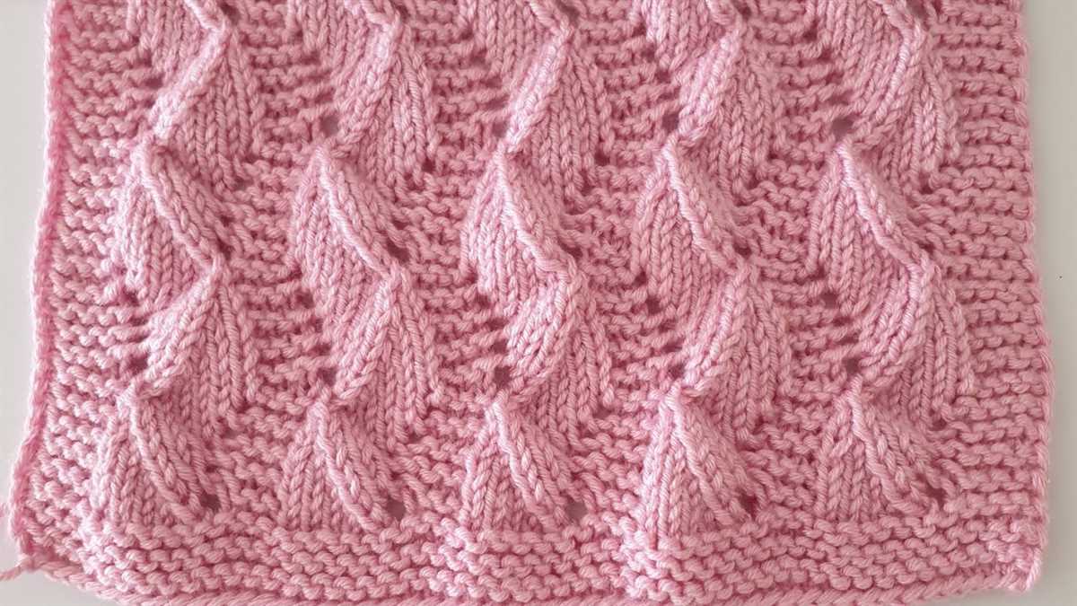 Knitting pattern