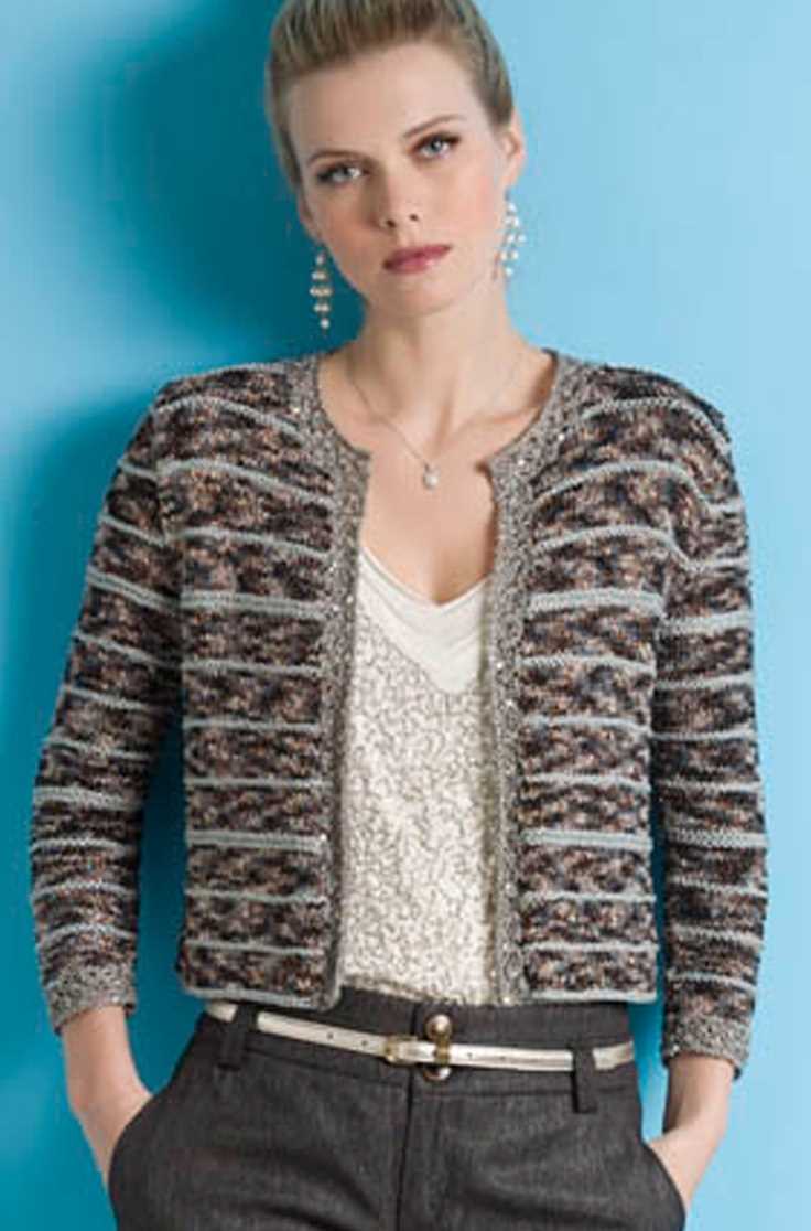 Knitting pattern chanel jacket