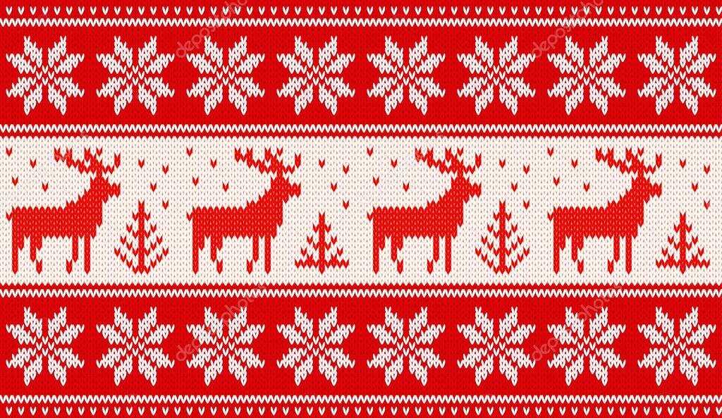 Knitting pattern christmas sweater
