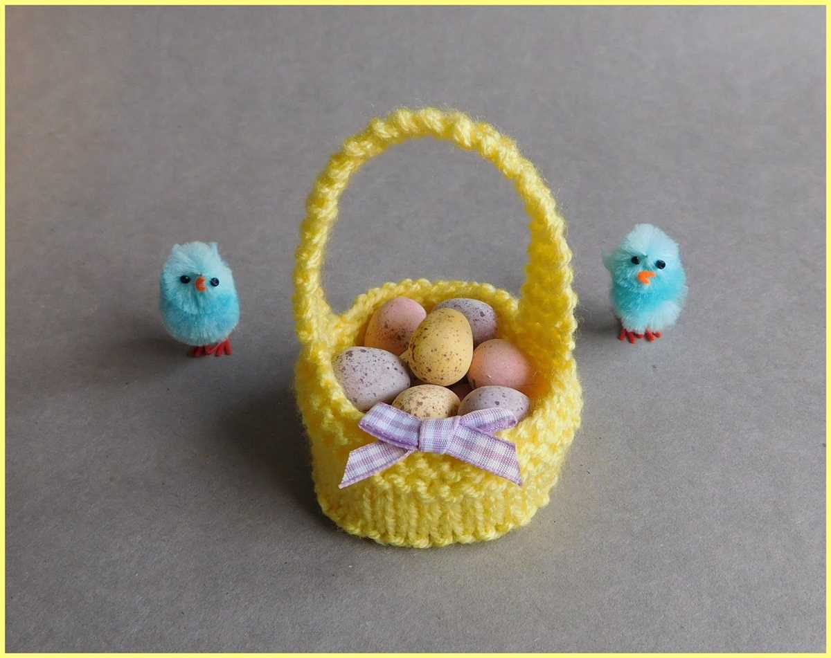 Knitting pattern for easter