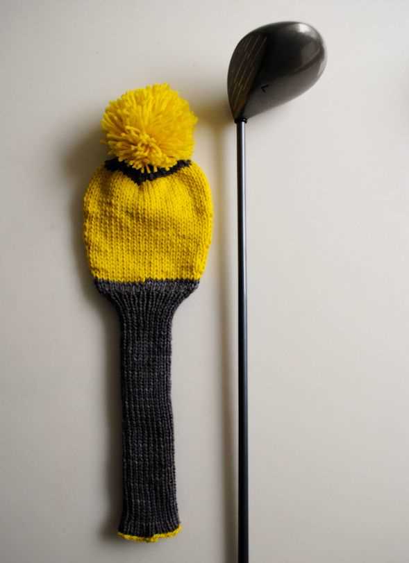 Knitting pattern for golf club covers