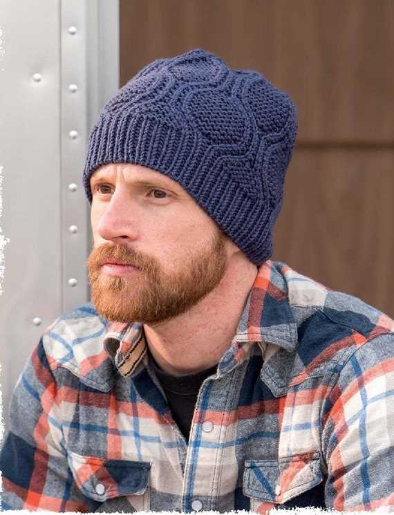 Knitting pattern for mens beanie