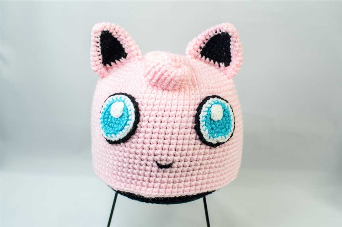 Knitting pattern for pokemon hat