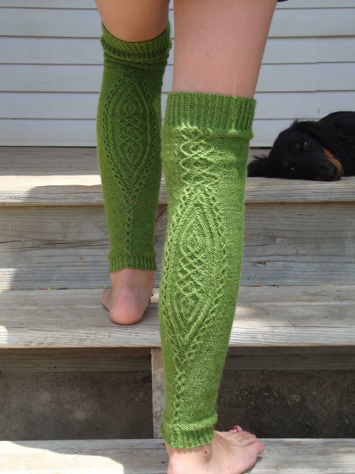 Knitting pattern legwarmers