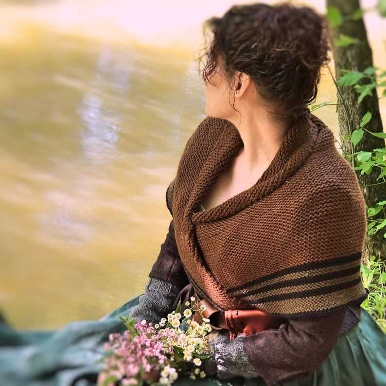 Knitting pattern outlander shawl