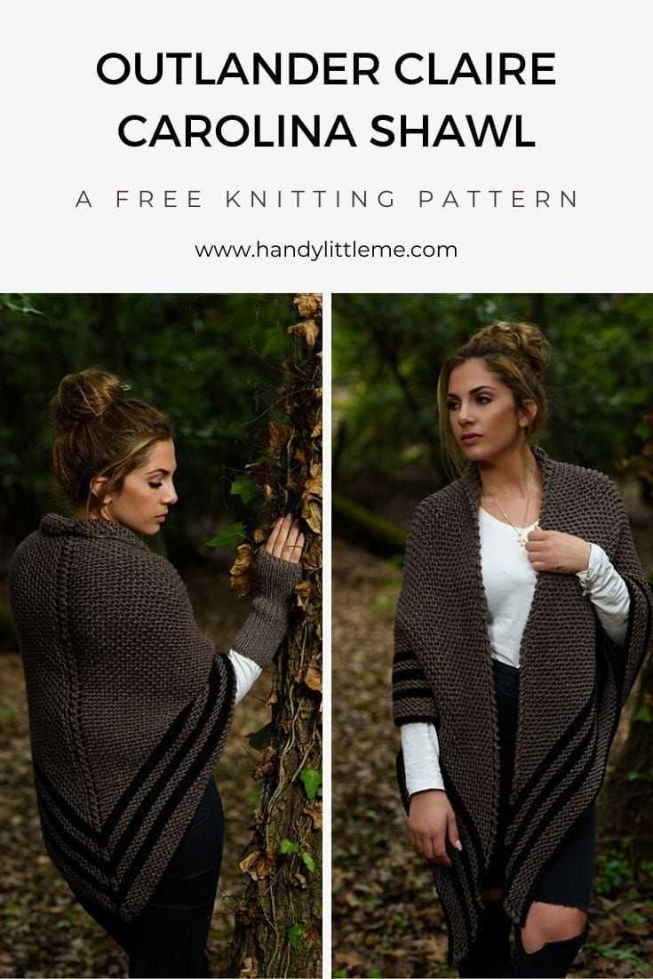 Knitting pattern outlander shawl