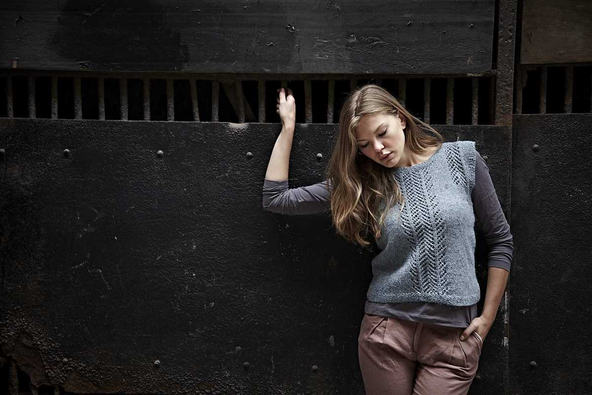 Knitting pattern slipover