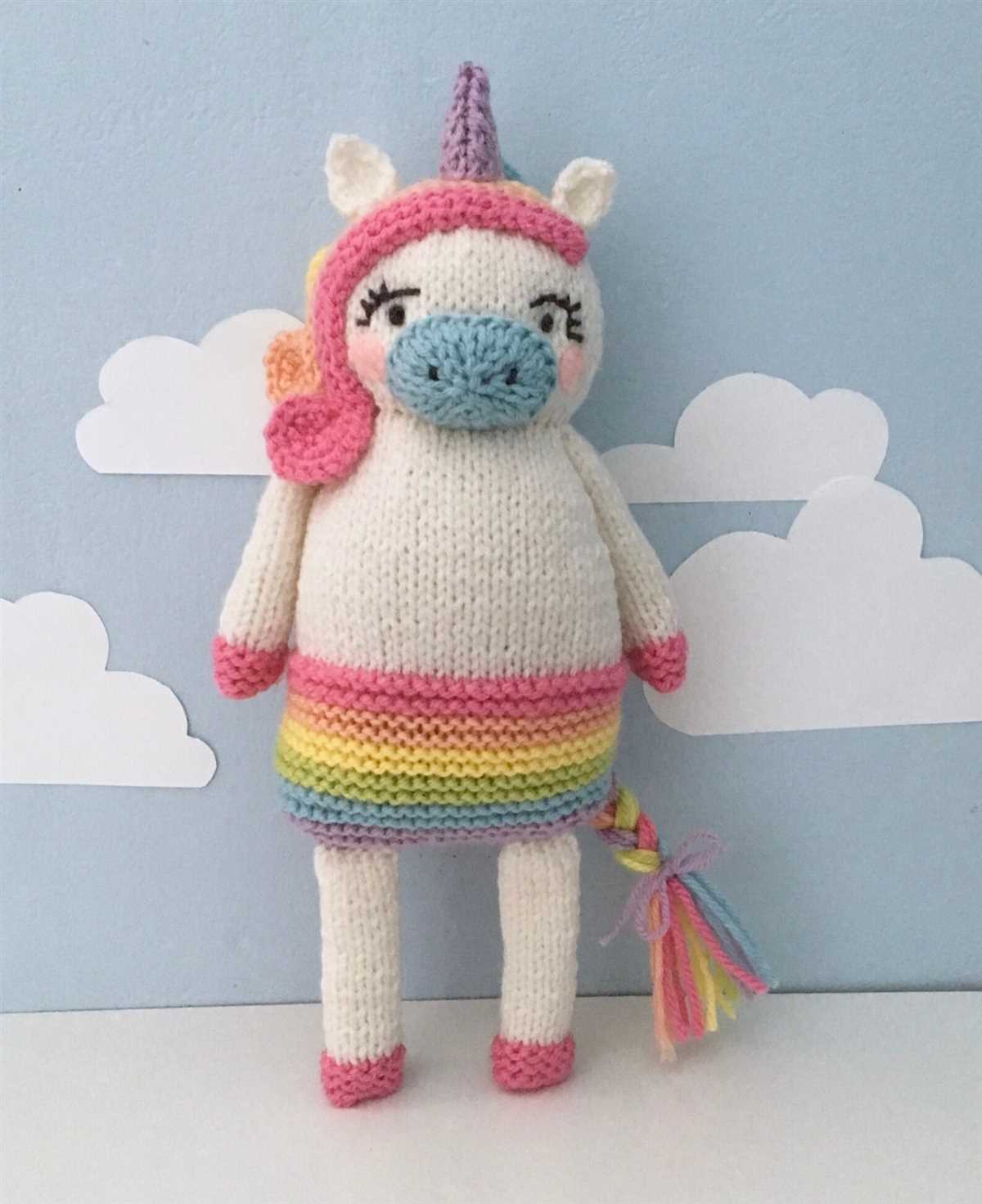 Knitting pattern unicorn