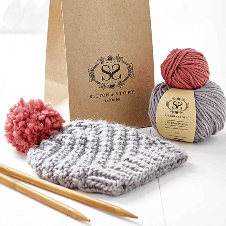 Knitting patterns and wool kits