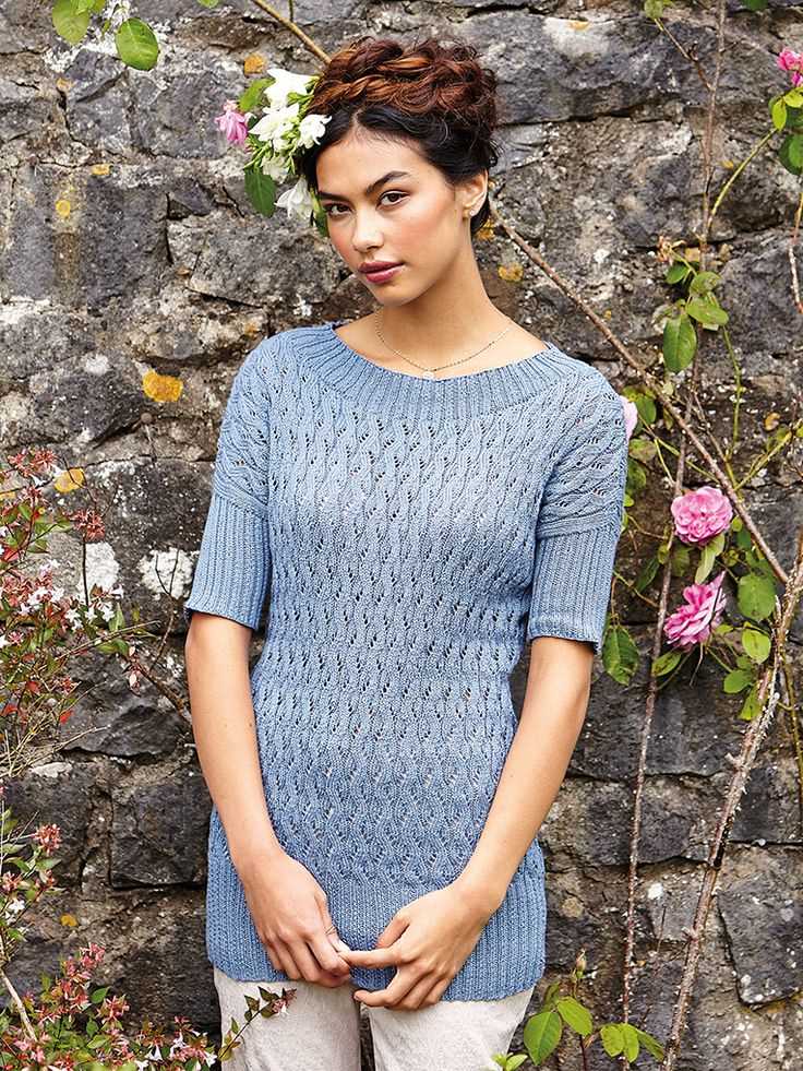 Knitting patterns for ladies summer tops