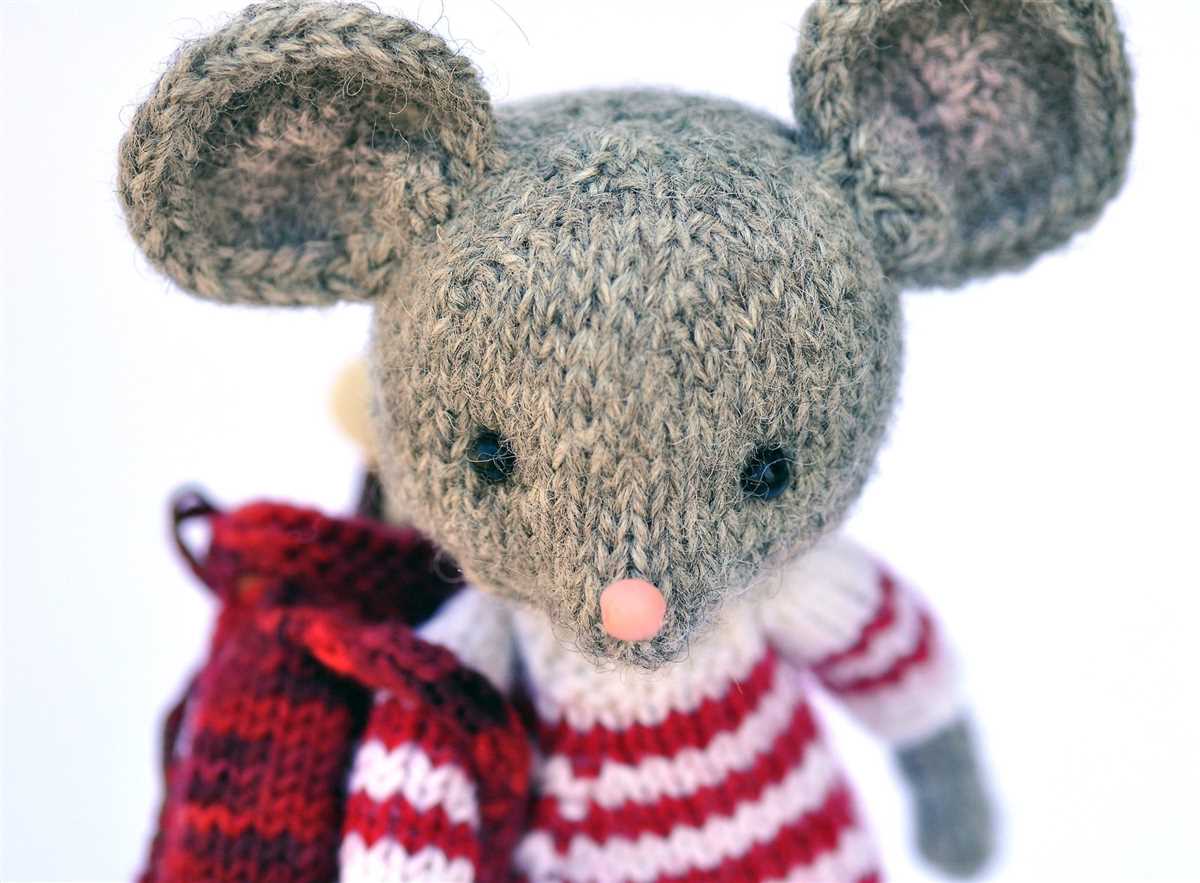 Knitting patterns for mice