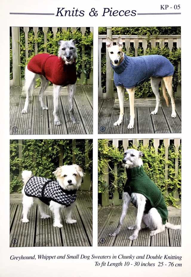 Knitting patterns for small dog sweaters