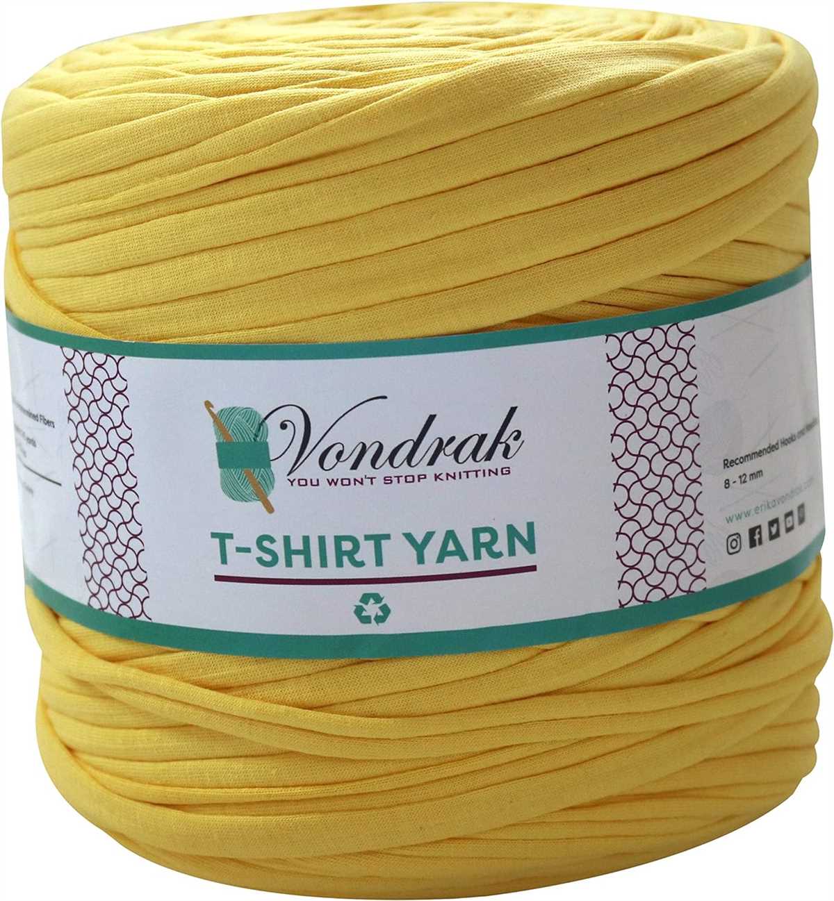 Knitting patterns for t shirt yarn