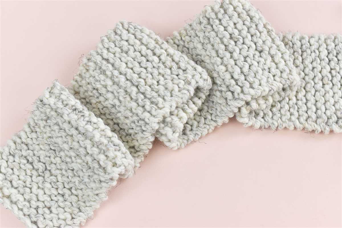 Knitting scarf patterns for beginners