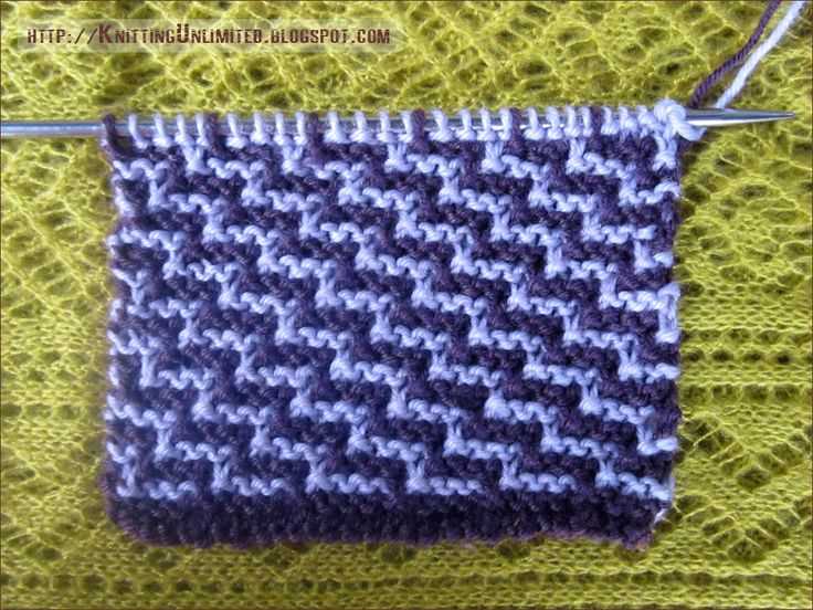 Knitting unlimited patterns