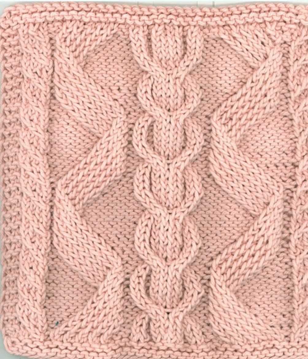 Knitting cable pattern
