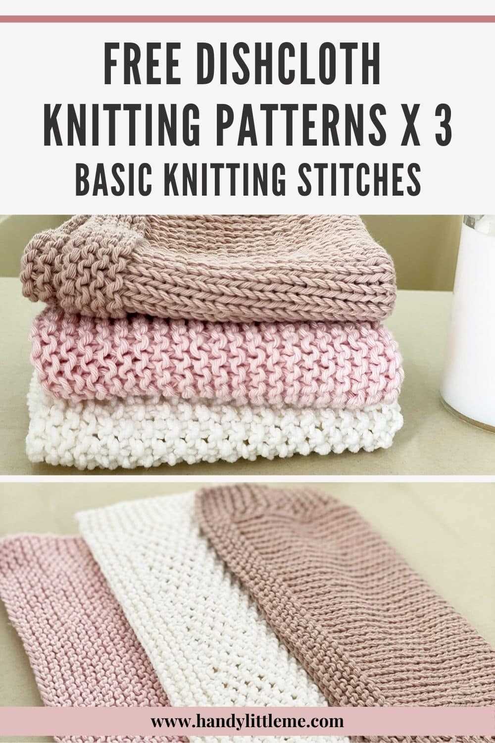 Knitting dishcloth patterns