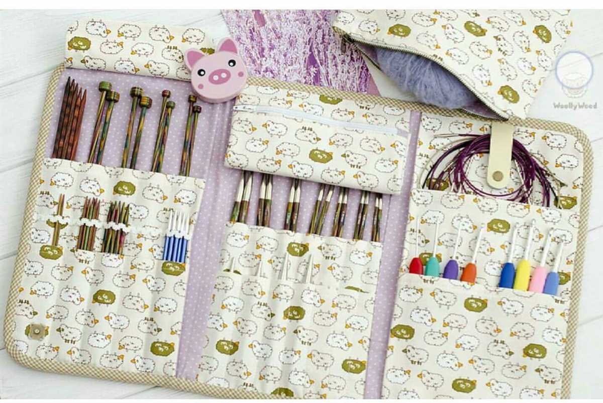 Knitting needle case pattern pdf