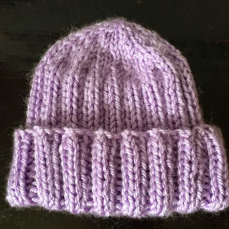 Knitting pattern beanie circular needles