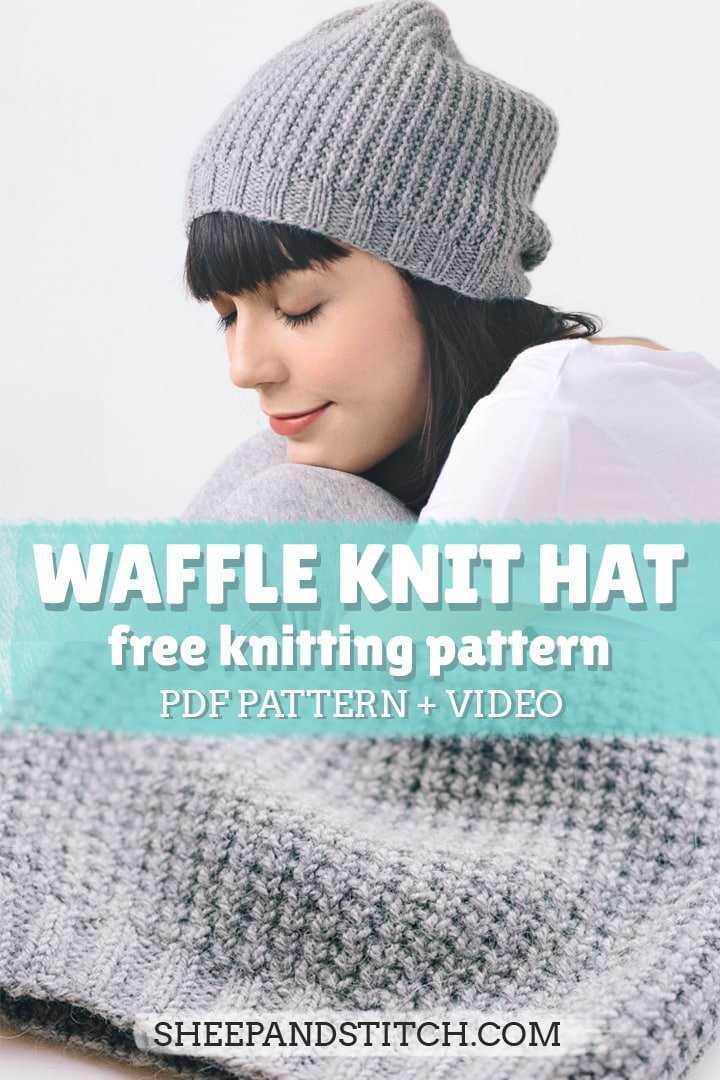 Knitting pattern beanie circular needles