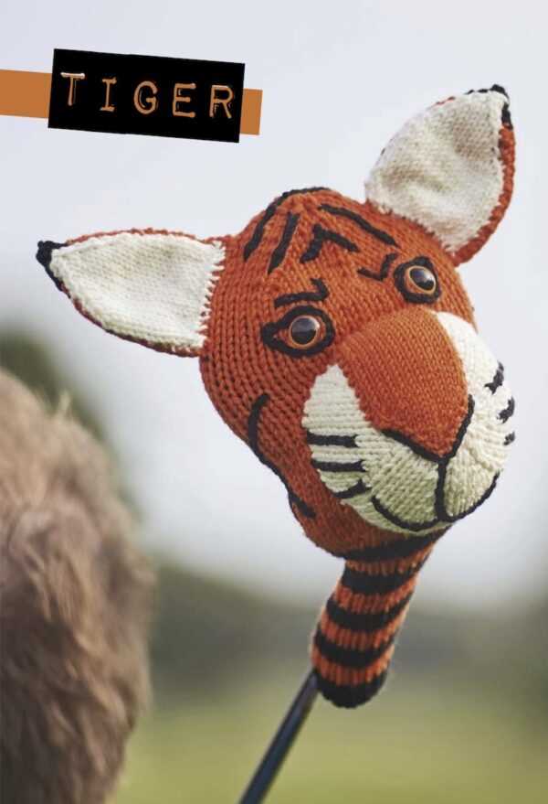 Knitting pattern for golf club covers