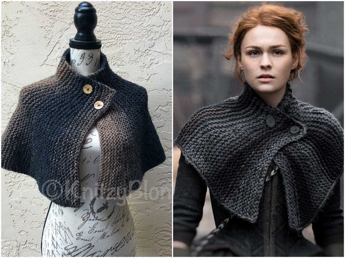 Knitting pattern for outlander shawl