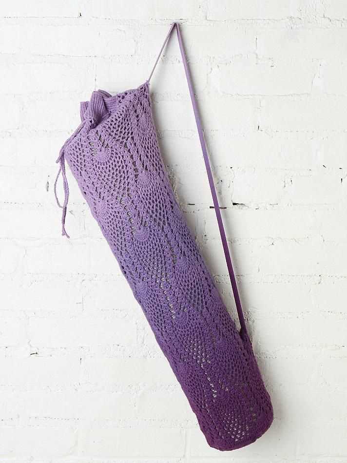 Knitting pattern for yoga mat bag